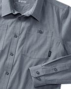 Outlet Terrace LS Shirt | Storm Chambray