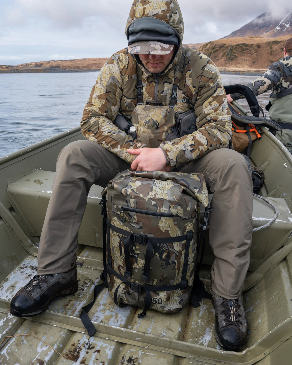 Outlet Karluk 1850 Roll Top Dry Backpack | Verde