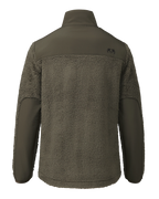 Sherpa Fleece Zip Pullover | Ash