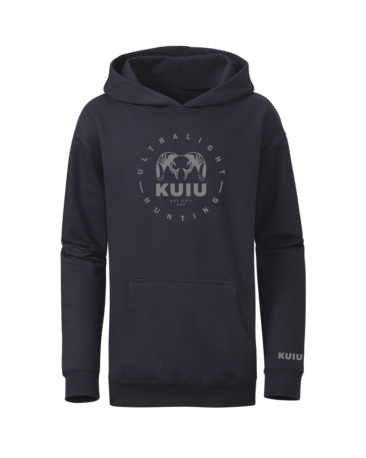 KUIU Youth Ultralight Hunting Circle Hoodie | Navy