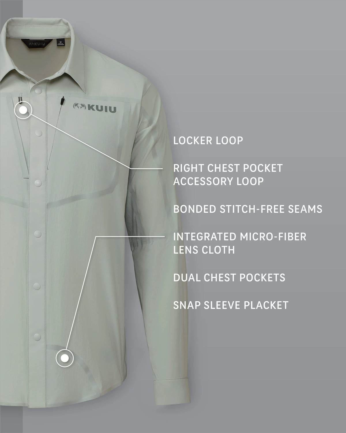 Salton LS Shirt | Nickel