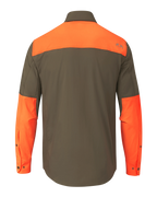 Upland Sporter Shirt | Major Brown/Blaze Orange