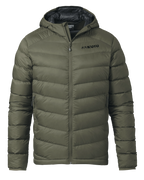 Super Down LT Hooded Jacket | Ash