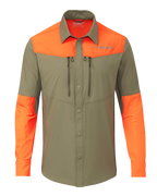 Upland Sporter Shirt | Khaki/Blaze Orange