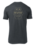 KUIU Ultralight Hunting Back Logo T-Shirt | Charcoal