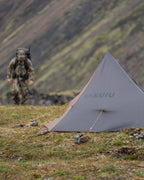Summit Star 1 Person Tent | Gunmetal-Orange