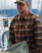 Field Flannel Shirt | Loden Blockline