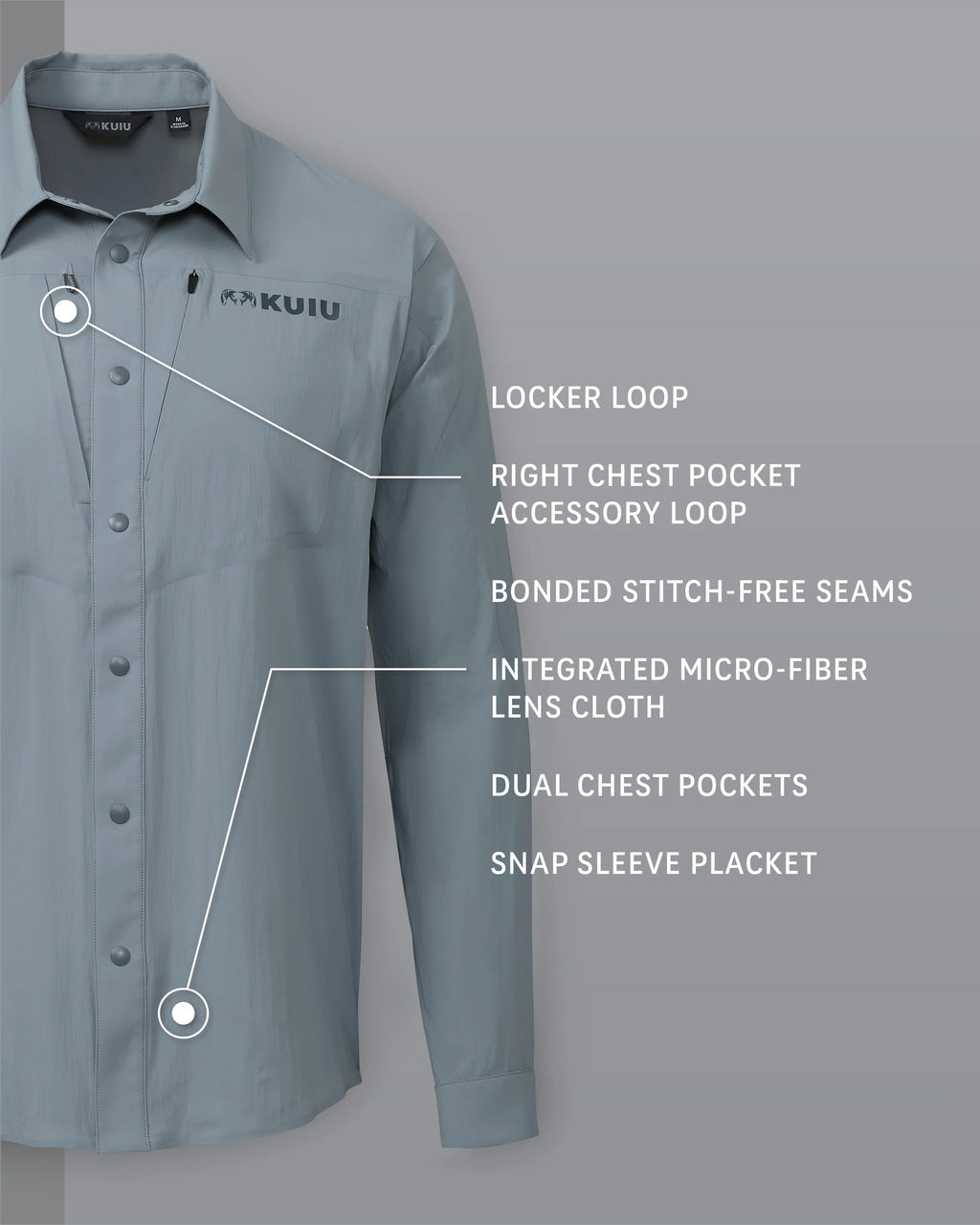 Salton LS Shirt | Slate