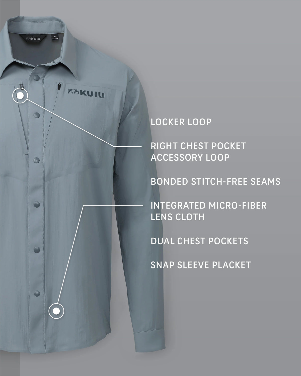 Salton LS Shirt | Slate