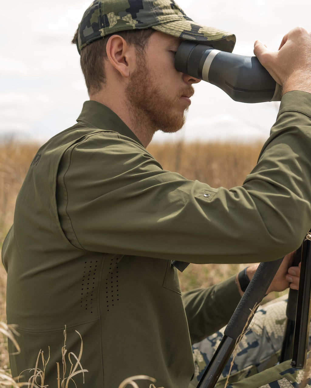 Mesa Vented LS Snap Shirt | Lunar