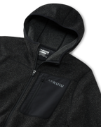 Base Camp Hooded Sweater | Heather Black