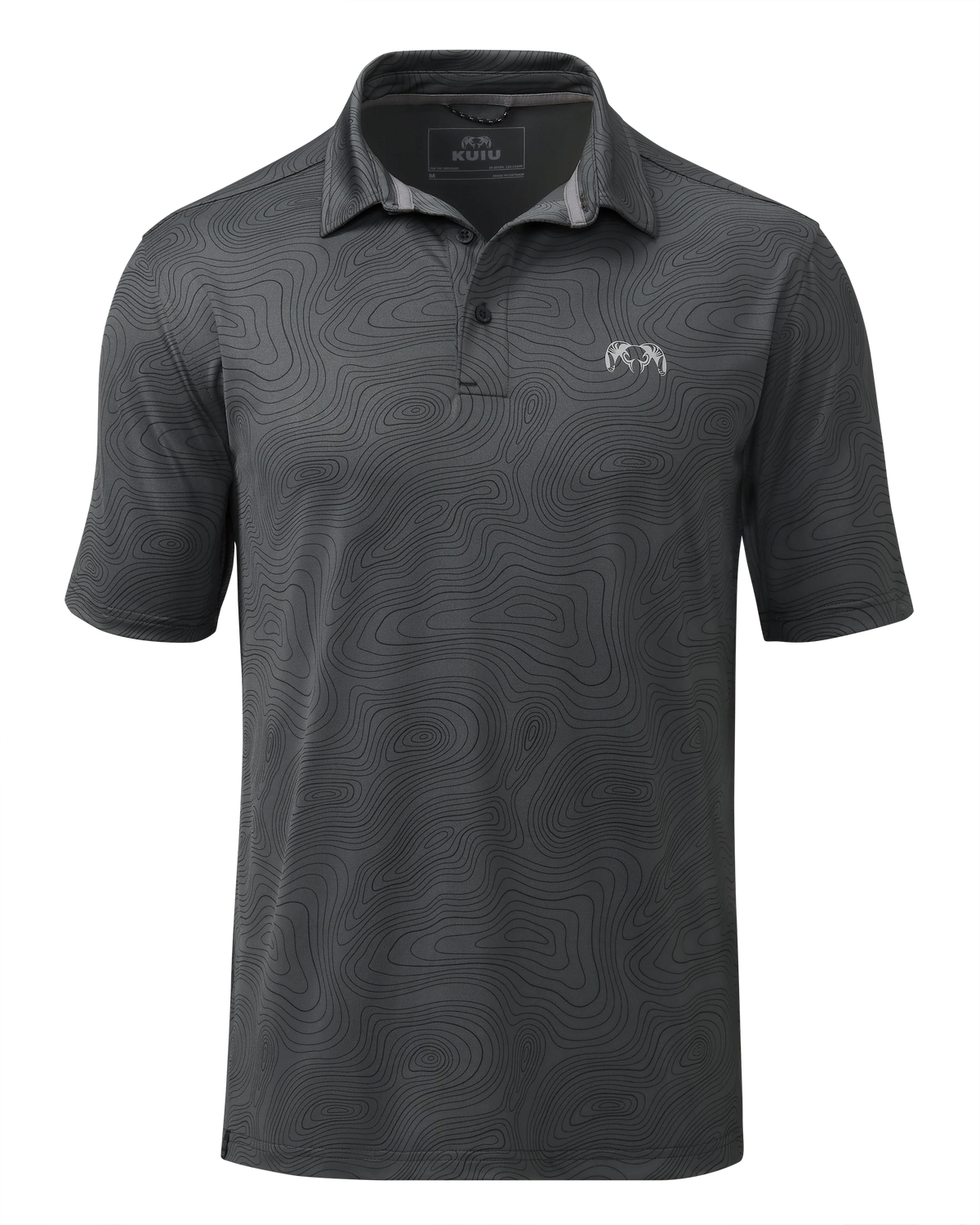 KUIU Performance Polo Topo | Gunmetal Topo