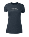 KUIU Women’s Topo Here to Hunt T-Shirt | Midnight Navy