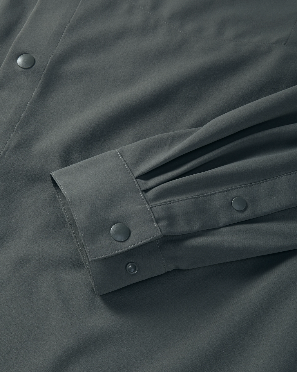 Mesa Vented LS Snap Shirt | Stone