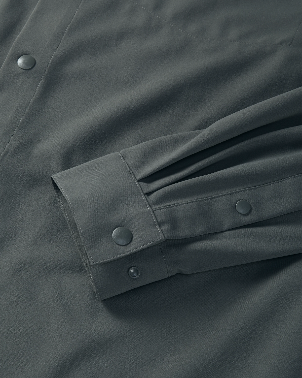 Mesa Vented LS Snap Shirt | Stone
