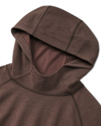 Canyon Waffle Hoodie | Cedar Heather