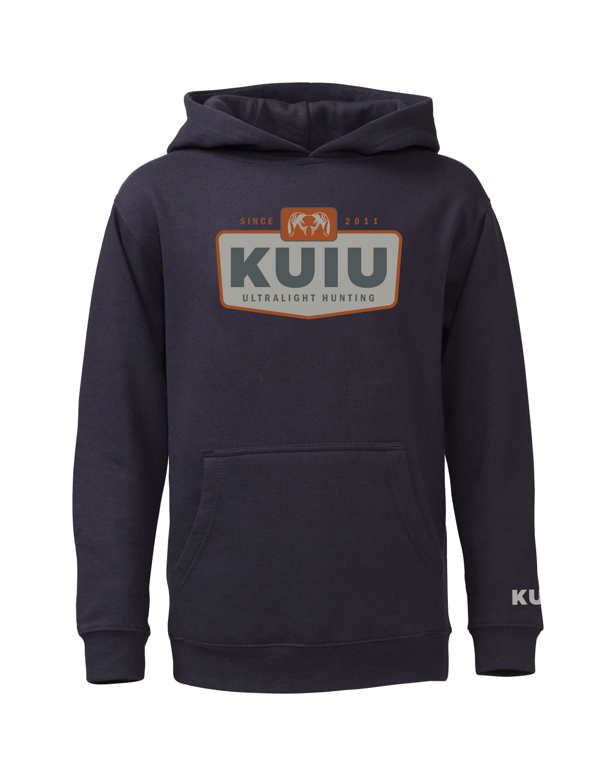 Youth Patch Hoodie | Navy