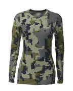 Women's ULTRA Merino 145 LS Crew | Verde