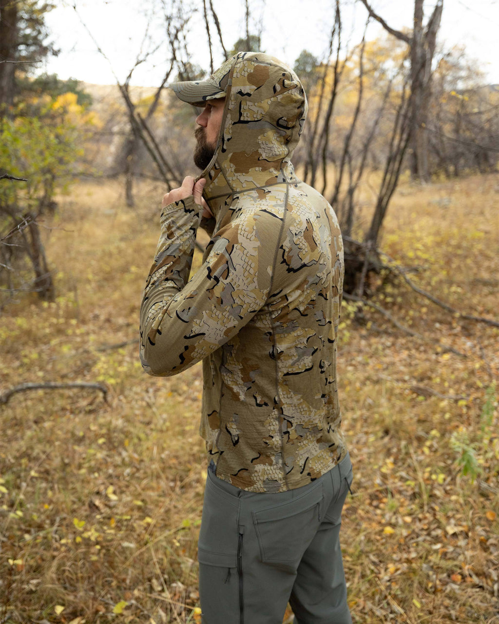 ULTRA Merino 145 Zip-T Hunting Hoodie | Loden
