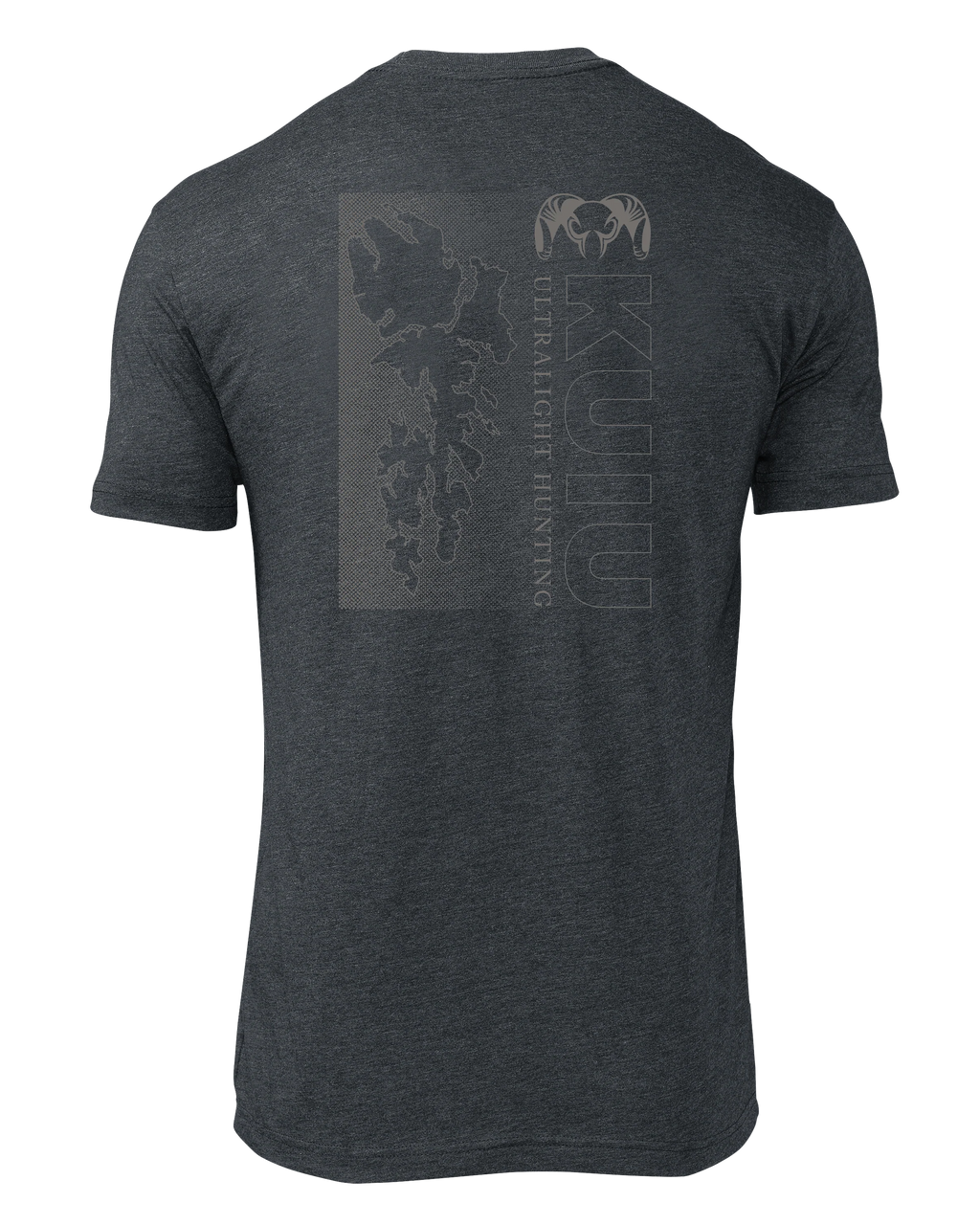 KUIU Island Fade T-Shirt | Charcoal