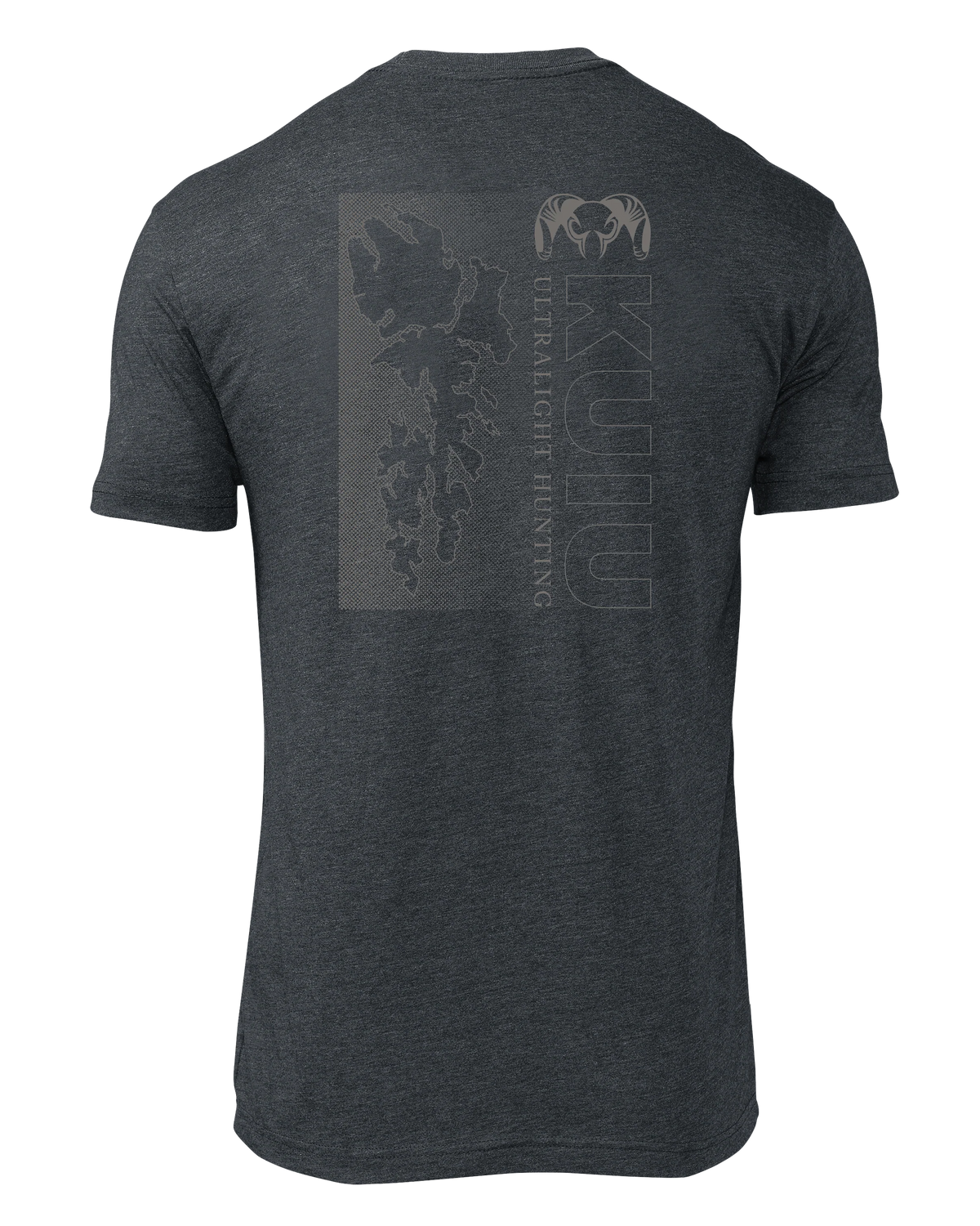 KUIU Island Fade T-Shirt | Charcoal