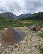 Summit Star 1 Person Tent | Gunmetal-Orange