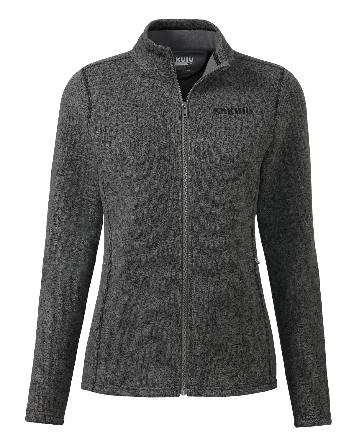 Women's Base Camp Full Zip Sweater | Charcoal Heather
