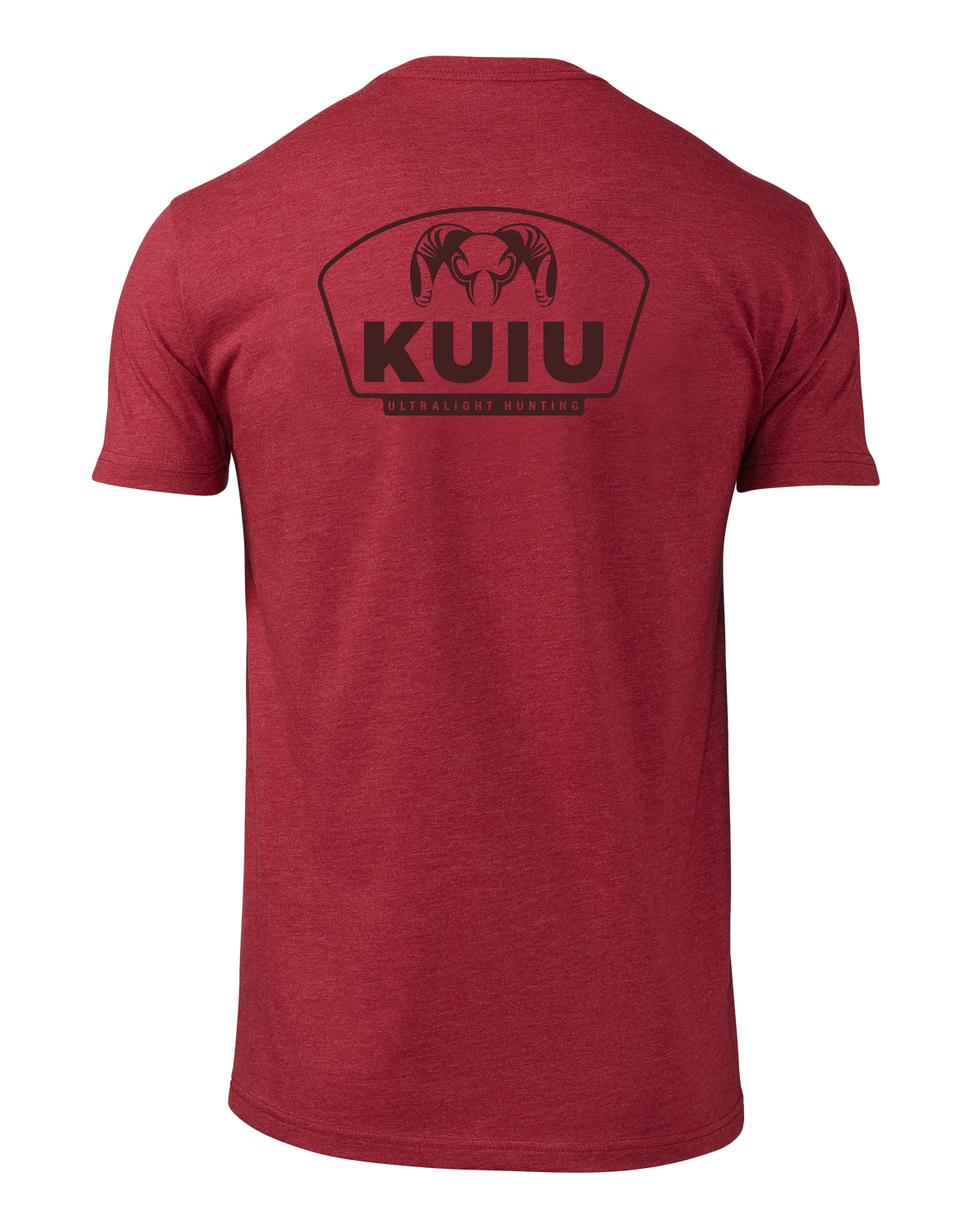 KUIU Shield Back Logo T-Shirt | Cardinal