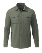 Blockfield Fleece Shirt Jacket | Dark Sage