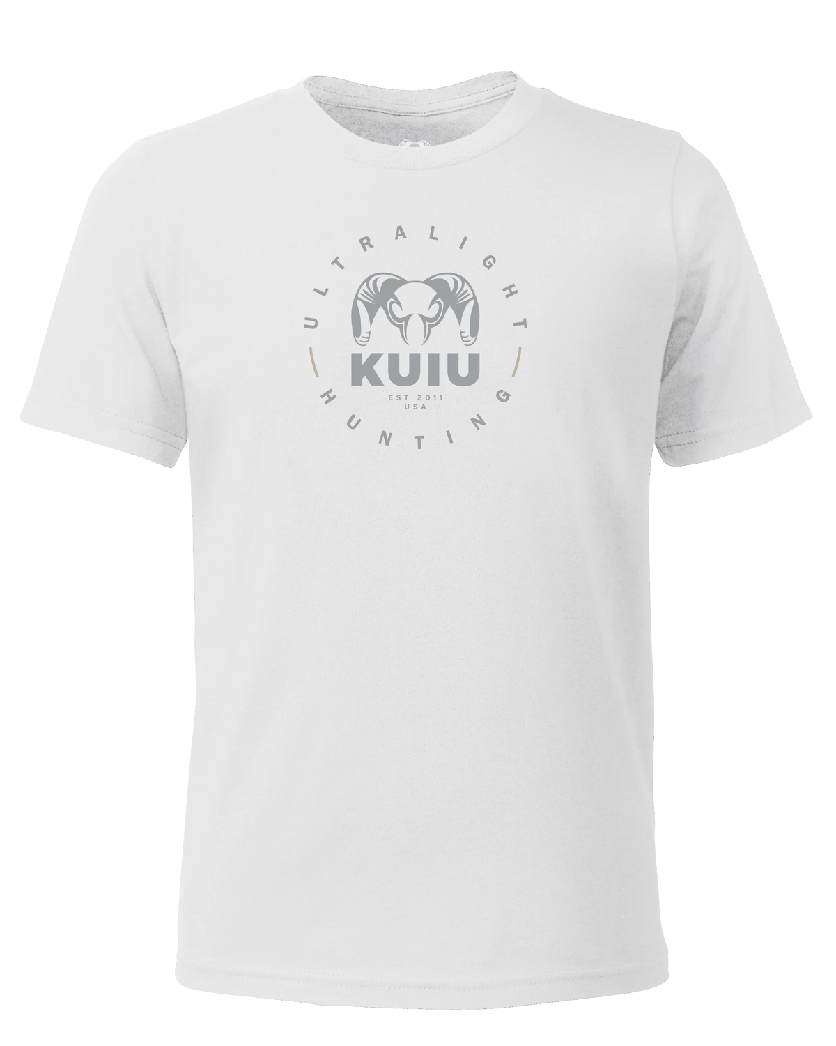 KUIU Youth Ultralight Hunting Circle T-Shirt | White