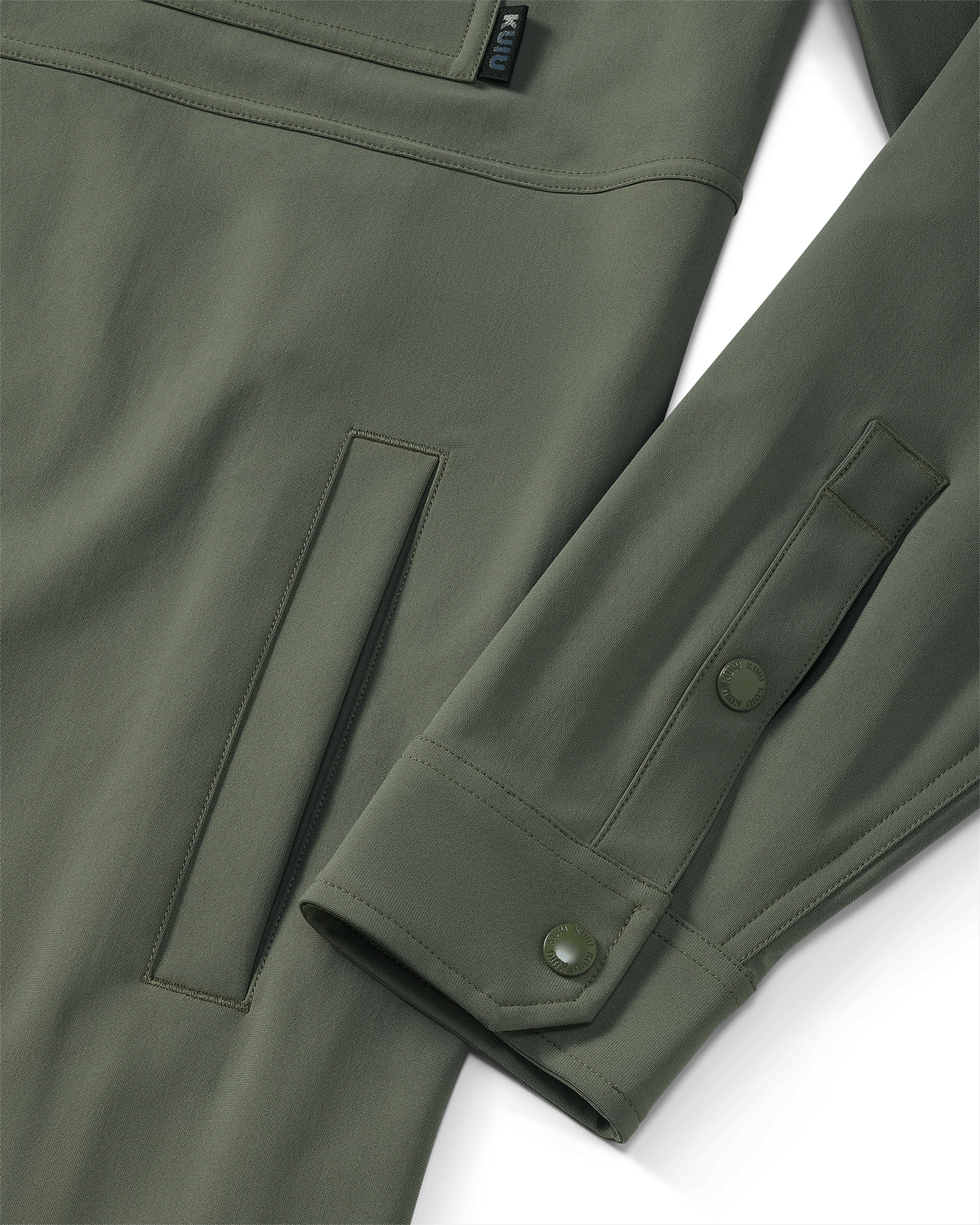 Tour Shirt Jacket | Dark Sage