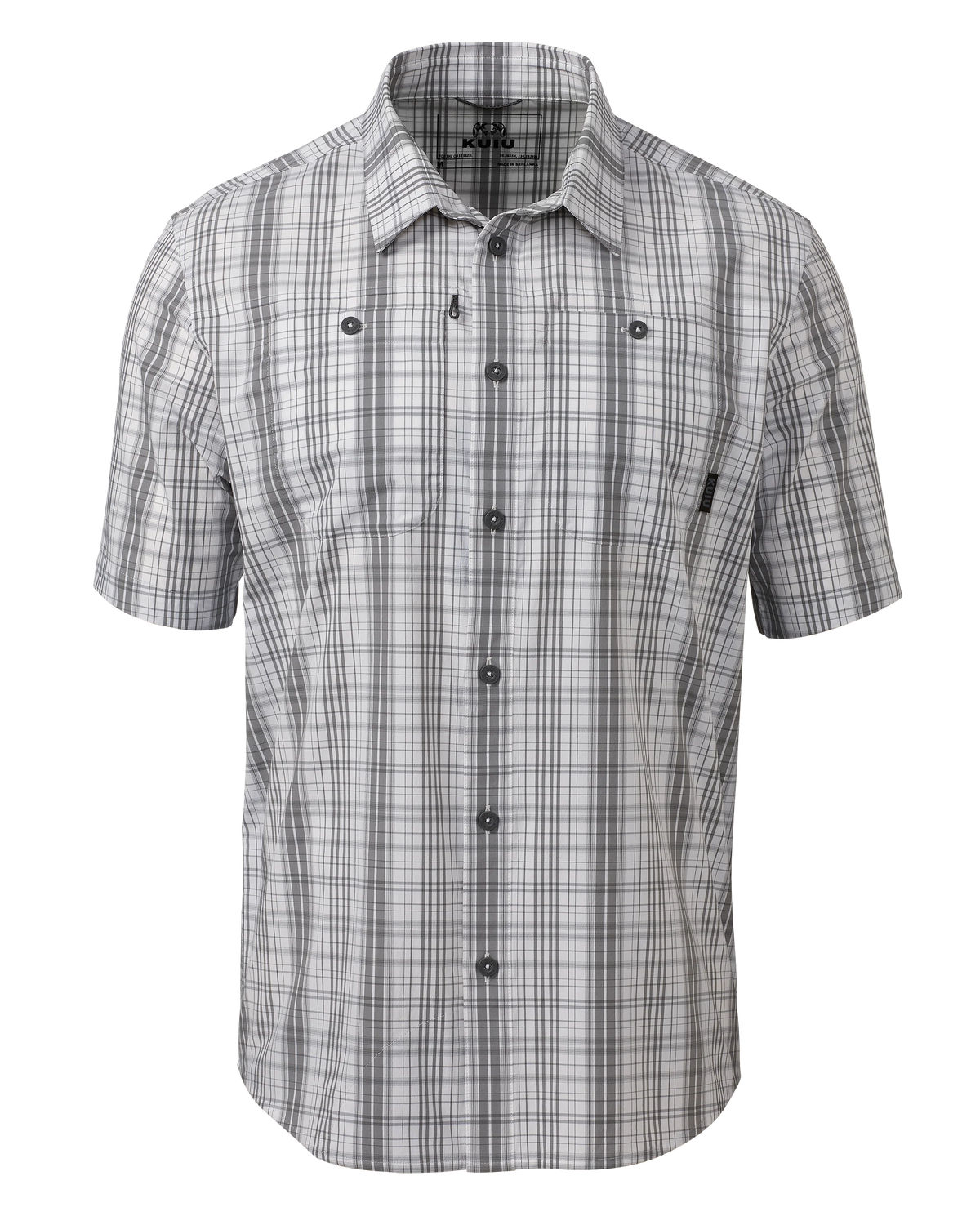 Borrego SS Shirt | Granite Plaid