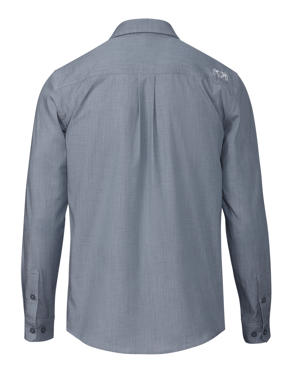 Outlet Terrace LS Shirt | Storm Chambray