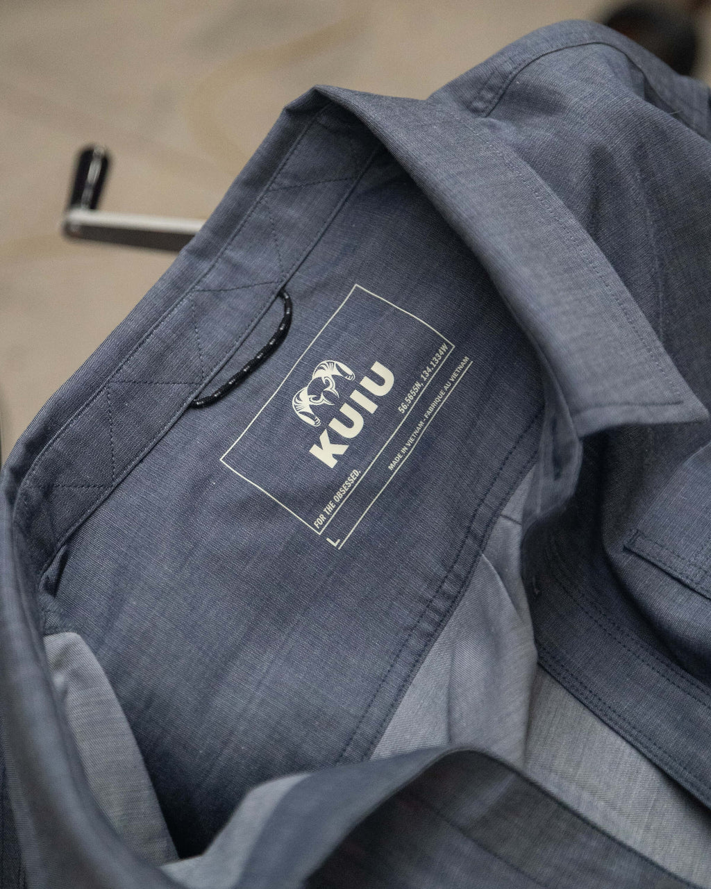 Outlet Terrace LS Shirt | Storm Chambray
