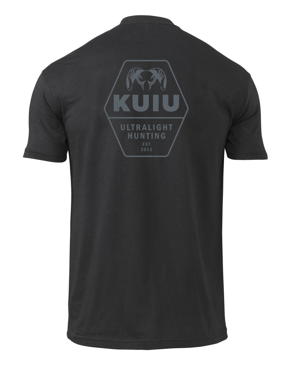 KUIU Ultralight Hunting Back Logo T-Shirt | Black