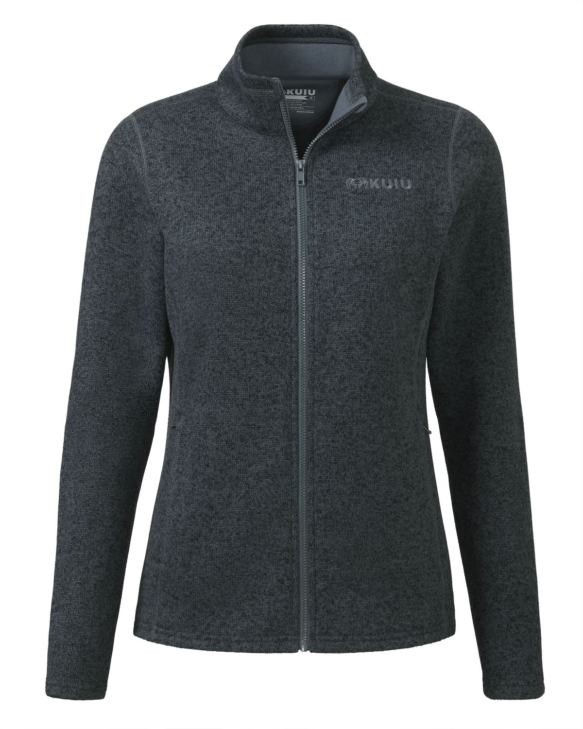 Women's Base Camp Full Zip Sweater | Navy Heather