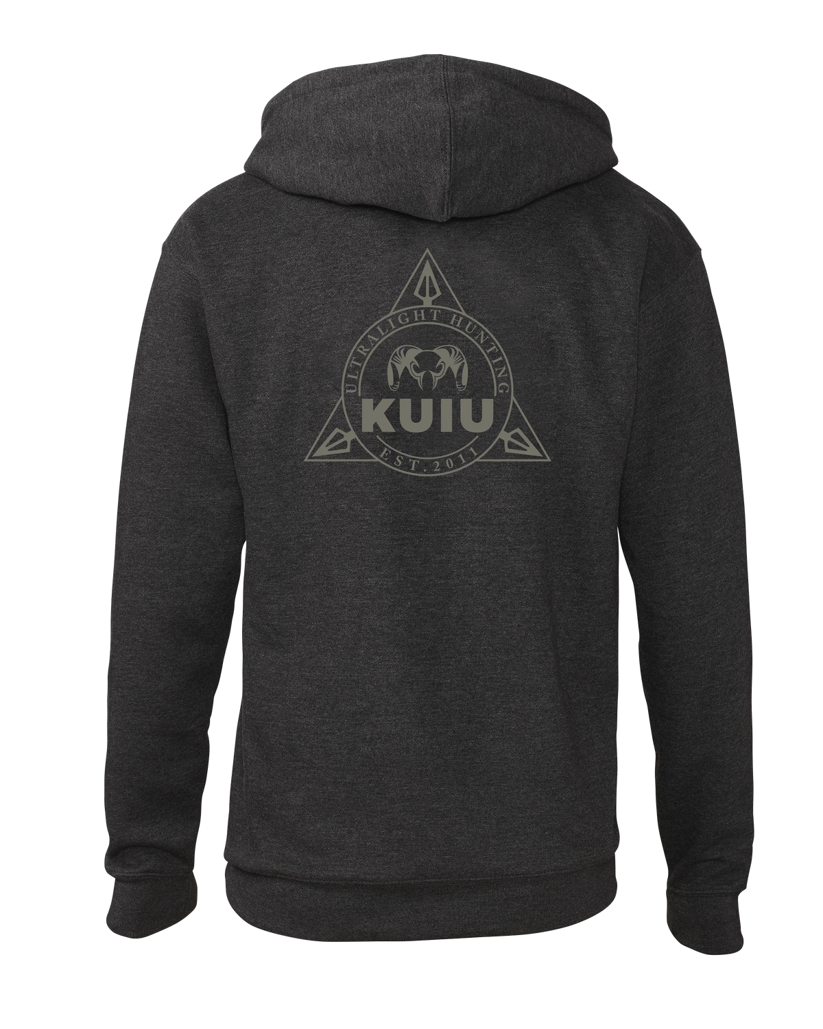 KUIU Bowhunter Badge Hoodie | Charcoal