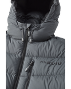 Super Down PRO Hooded Jacket | Gunmetal