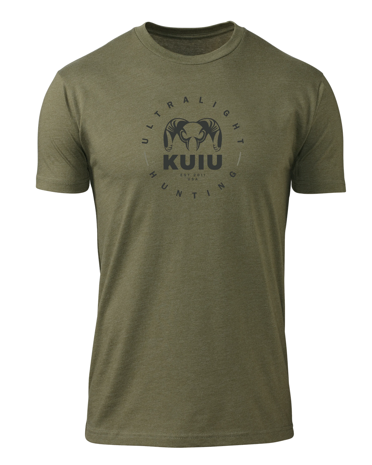 KUIU Ultralight Hunting Circle T-Shirt | Military Green