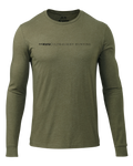 KUIU Line Logo Long Sleeve T-Shirt | Military Green