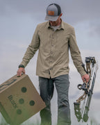 Outlet Intrepid LS Shirt | Bone