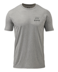 KUIU Ultralight Chest Logo T-Shirt | Heather Grey