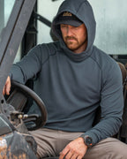 Canyon Waffle Hoodie | Ash Heather