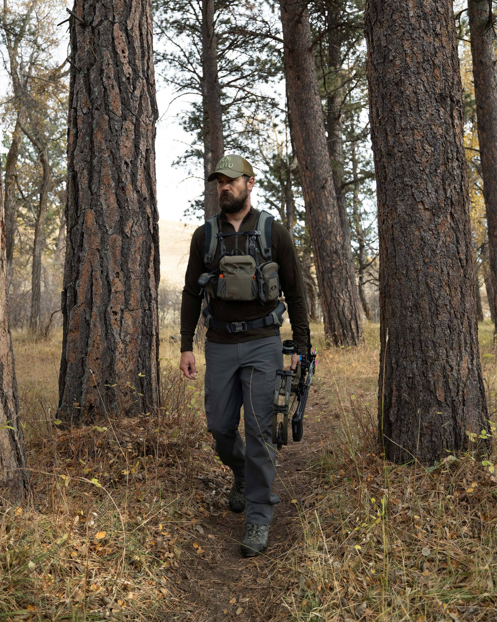 ULTRA Merino 145 Zip-T Hunting Shirt | Loden