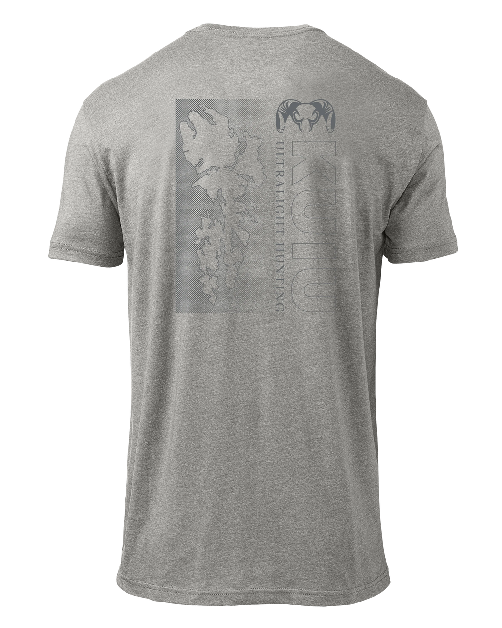 KUIU Island Fade T-Shirt | Heather Grey