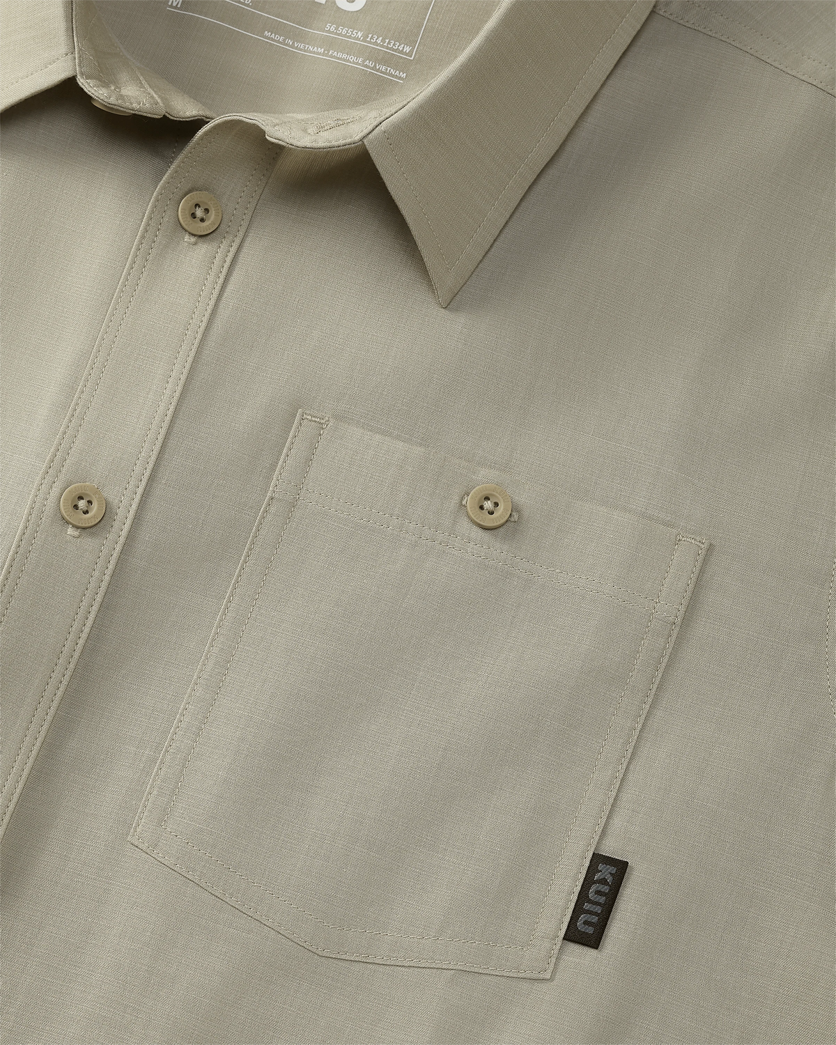 Outlet Terrace SS Shirt | Sand