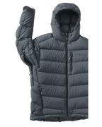 Super Down PRO Hooded Jacket | Gunmetal