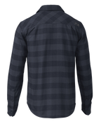 Field Flannel Shirt | Steel Blue Buffalo Check