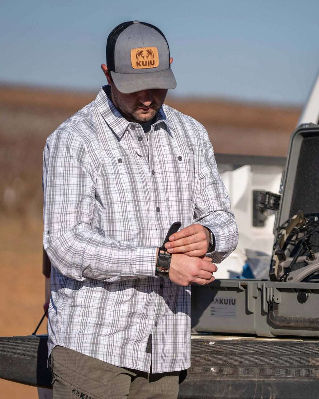 Outlet Borrego LS Shirt | Slate