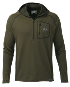 Outlet PRO Merino 200 Zip-T Hoodie | Loden